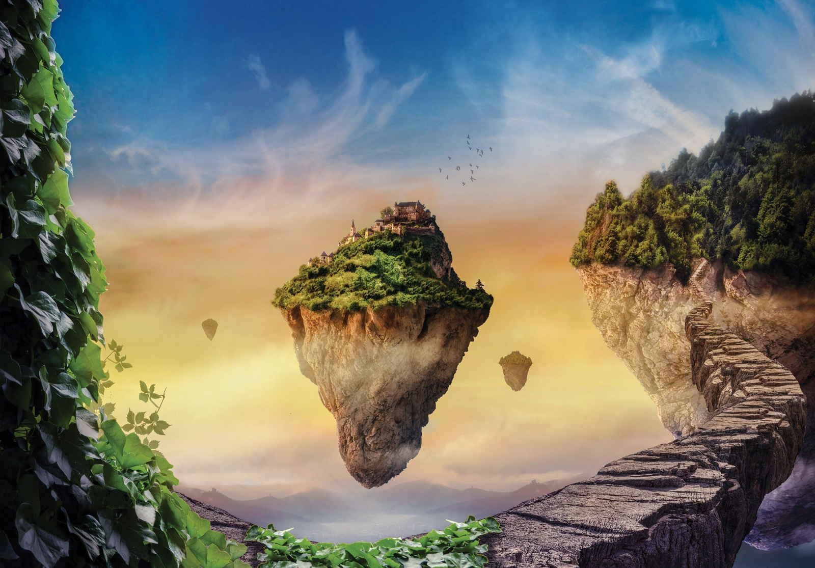 Детски Флис Фототапет Fantasy